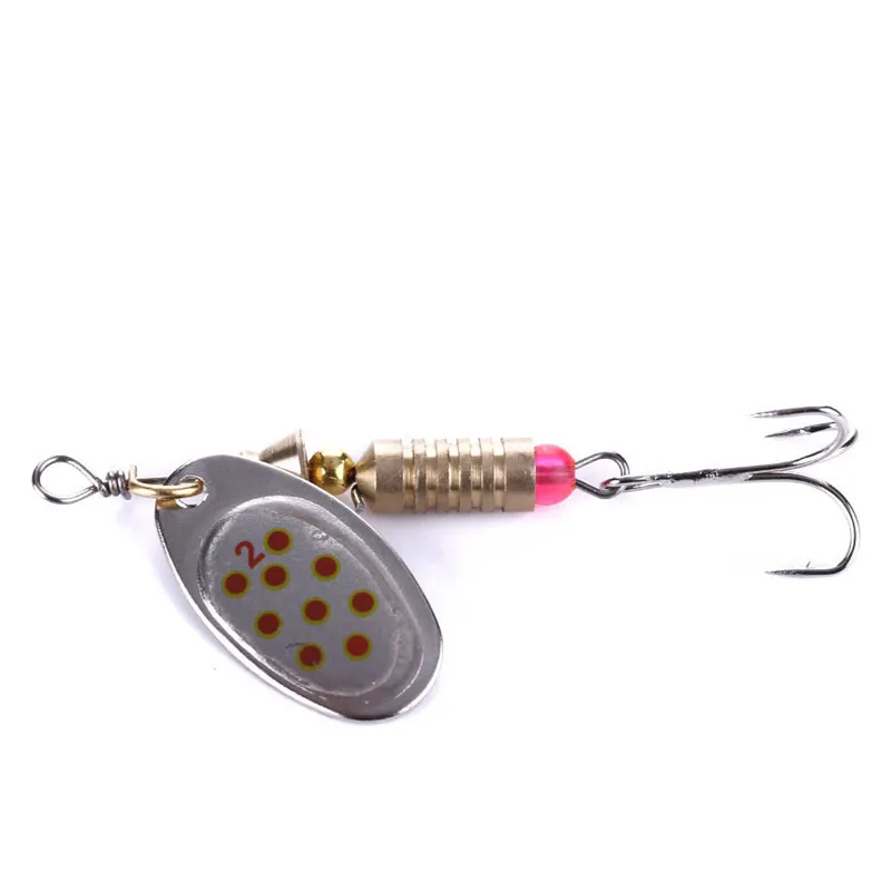 1 шт. металлическая приманка для рыбалки блёстки блесна ложка приманки окуня