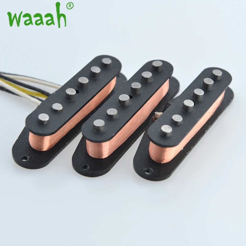 Ferida para Fende Vintage Gosto Alnico 5 Stratocaster Guitarra Captador Mão st 59s Sss