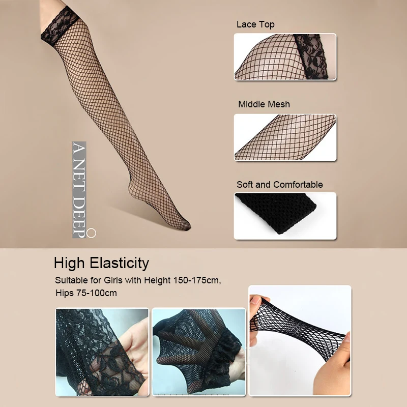 Открытые Сексуальные женские колготки черные ажурные чулки Клубные вечерние