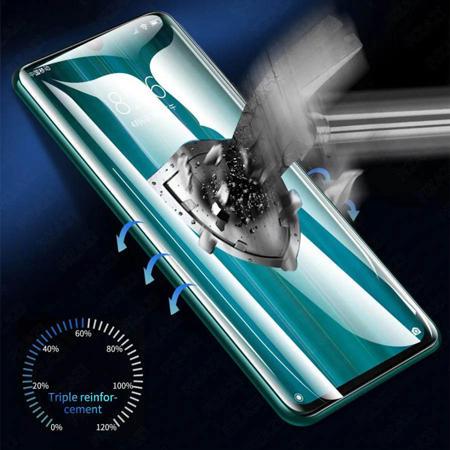 6D Xiaomi Redmi Note 9 8 7 Pro Max 8T защита для экрана из закаленного стекла 9A 9C K20 Pocophone F1