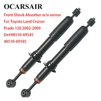 front shock absorbers without sensor fit for toyota land cruiser prado 120 2002 2009 part no48510 69545 48510 69185 48510 69295