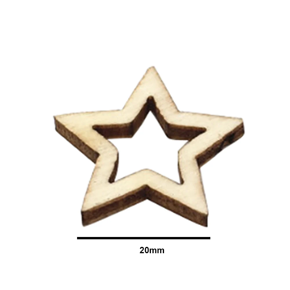 100 шт кусочков натурального дерева режущие пустые поделки деревенские