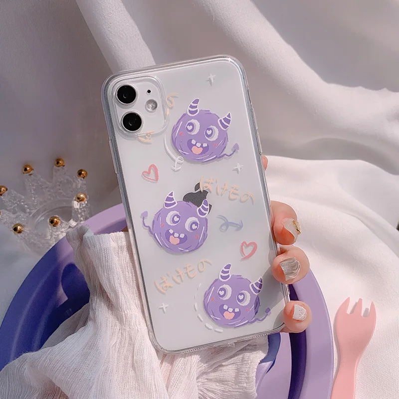 Чехол для iPhone 11 XR 7 8 Pro Max X XS Plus 6 6s с мультяшным животным | Мобильные телефоны и