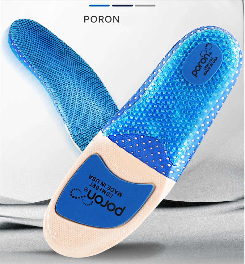 

Silicone Insoles Unisex Mesh Breathable Insoles Orthopedic Arch Support Shoes Pad for Men Women Deodorization Sport Shoes Insert
