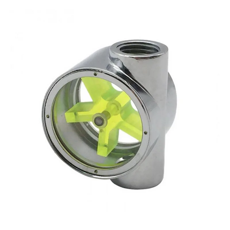 Расходомер для водяного охлаждения индикатор потока медный хромированный 2