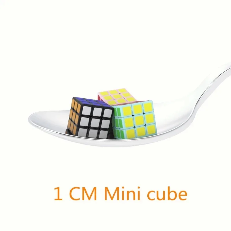 2021 самый маленький кубик 1 см мини-кубик 3x3x3 миниатюрный Микро на - Цена: 479.9