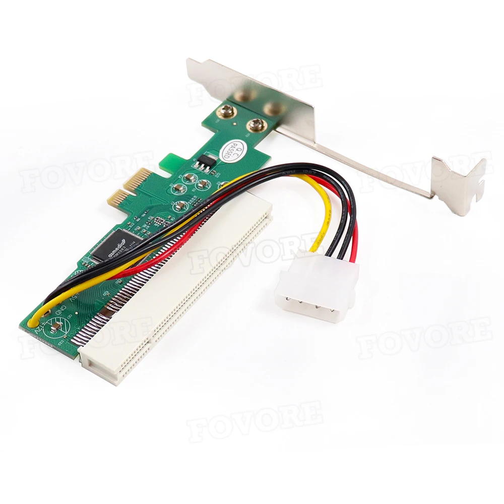 PCI-Express PCI-E To PCI Riser Bus Card High Efficiency Adapter Converter Expansion for Desktop Computers ASM1083 Chipset | Компьютеры и