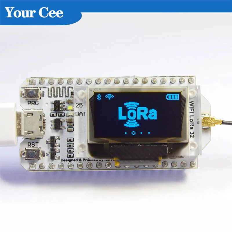 Синяя плата для разработки Интернета SX1278 LoRa ESP32 0 96 дюйма OLED дисплей BLE WIFI Lora Kit 32