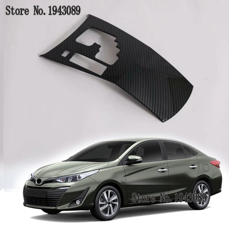 Для Toyota VIOS 2019 Центральная панель переключения передачи коробка Крышка отделка
