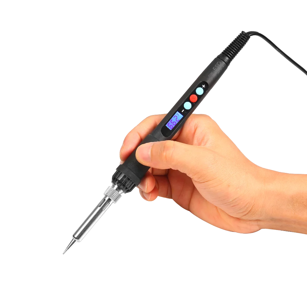 Электрический паяльник с регулируемой температурой Сварочная паяльная станция