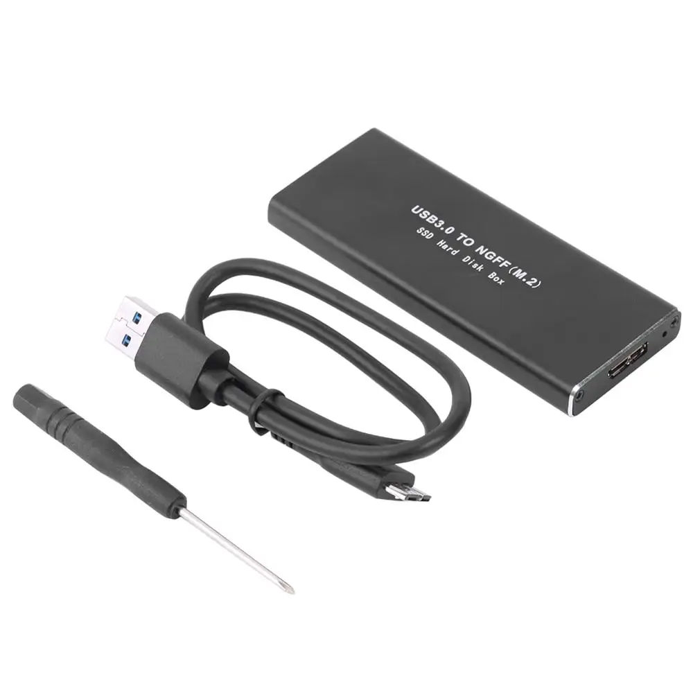 Чехол для M2 SSD чехол жесткого диска USB3.0 Micro B на M.2 адаптер NGFF внешний жесткий диск