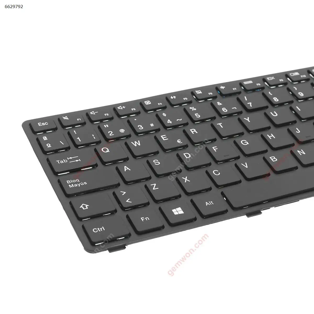 Сменная Клавиатура для ноутбука LENOVO Ideapad 100-15IBD B50-50 с испанской раскладкой черной