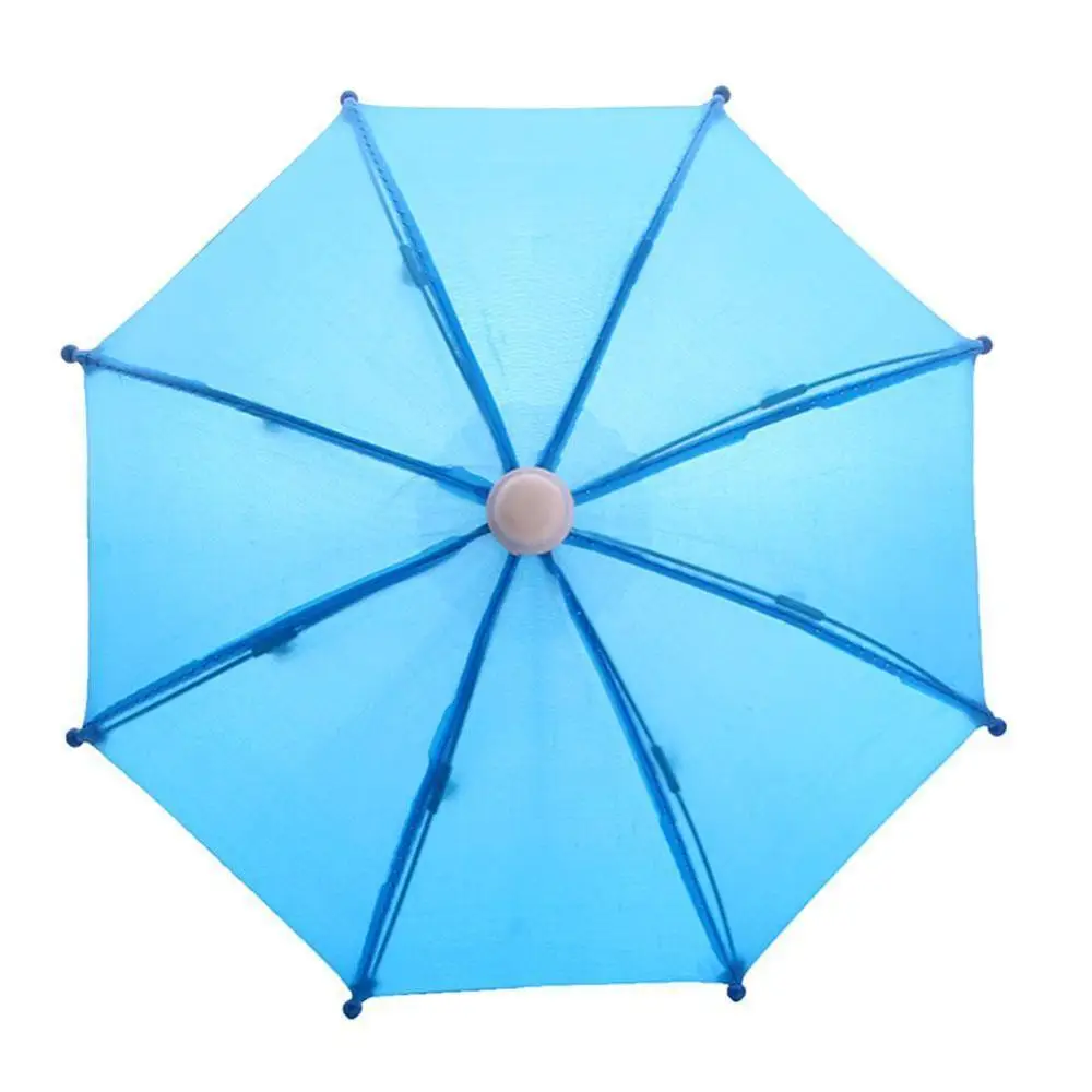 Colorful Mini Umbrella Rain Gear 8 Inch Doll Accessories Toy Kids Doll Baby Girl Dropshipping Photography Props Accessories L0S8