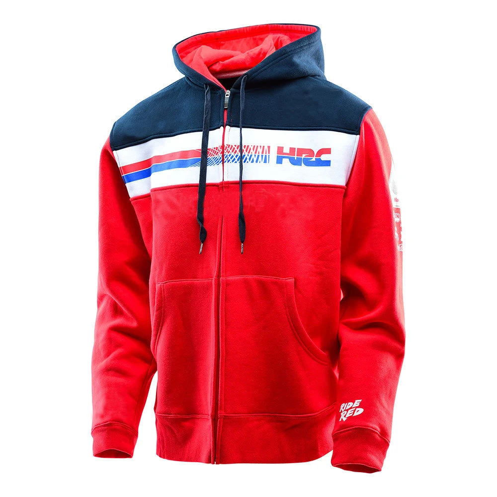 

Moto gp Red Motorbike Hoodie For Honda Motocross MTB Bike Off-road Sweatshirt Men's Tour Sport Casual Sweater