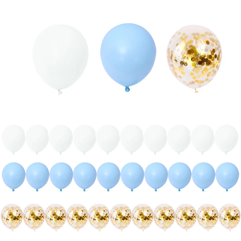 30 шт. конфеты золотистые/Серебристые/хромированные/синие/золотистые|Воздушные