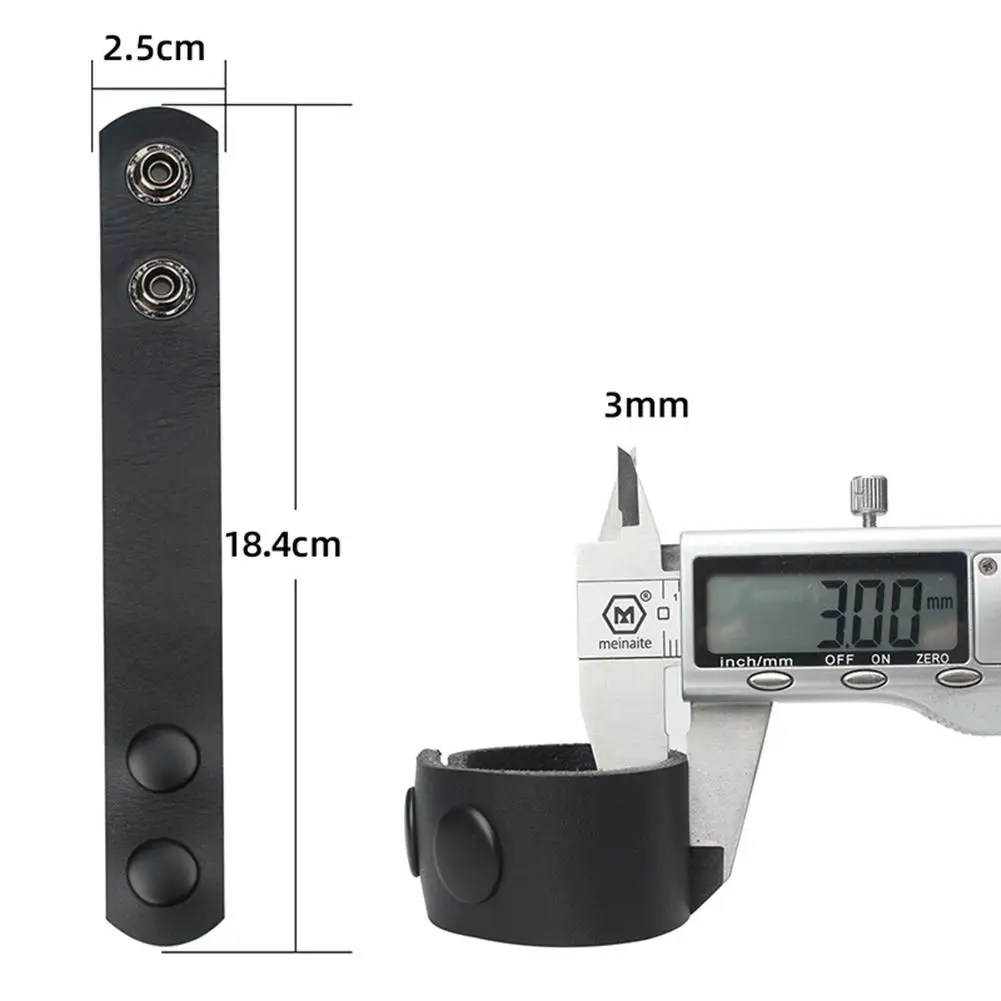 2/4 шт. на открытом воздухе с ремешком и пряжкой Портативный кожа оснастки ремень