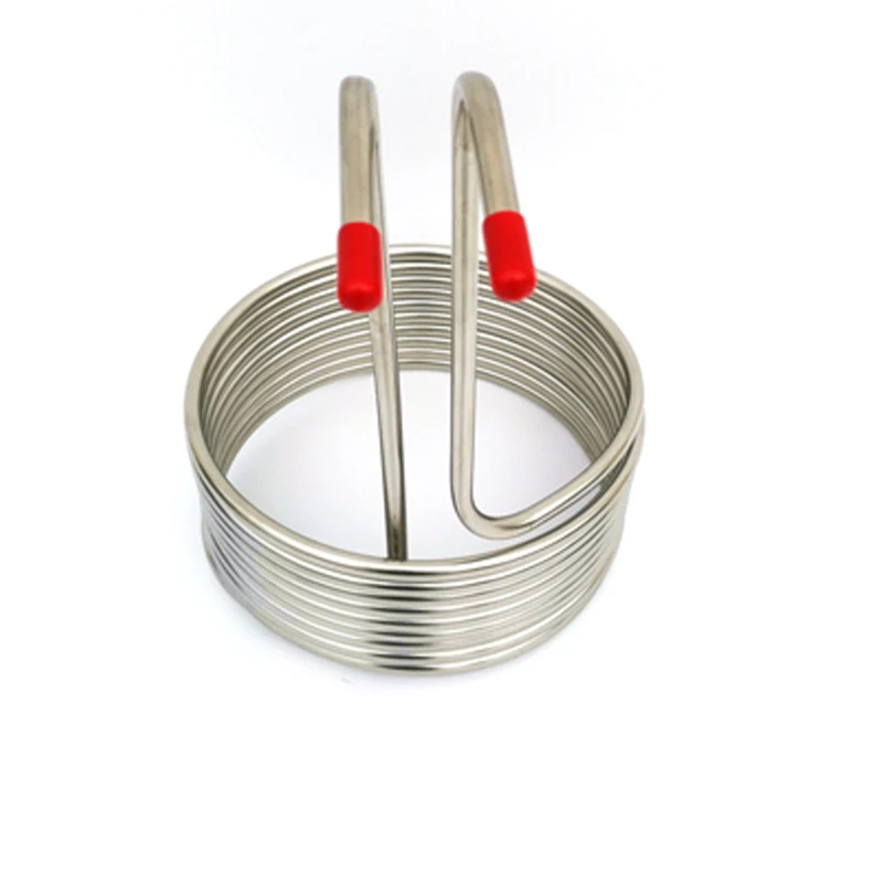 

304 Stainless Steel Immersion Wort Chiller Tube For Home Brewing Super Efficient Wort Chiller Home Wine Making Machine Part