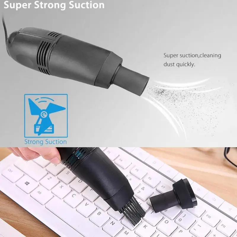 

Mini USB Computer Keyboard Micro Vacuum Cleaner PC Laptop Brush Dust Cleaning Kit Desktop Gap Dust Removal Auxiliary Tools