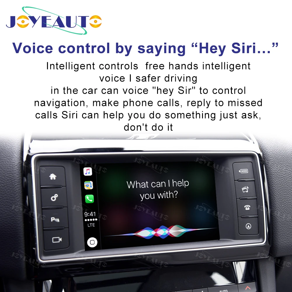 Joyeauto беспроводной Apple Carplay для Jaguar F Pace SUV 2015 Android Auto Mirror Wifi iOS13 Автомобильная камера
