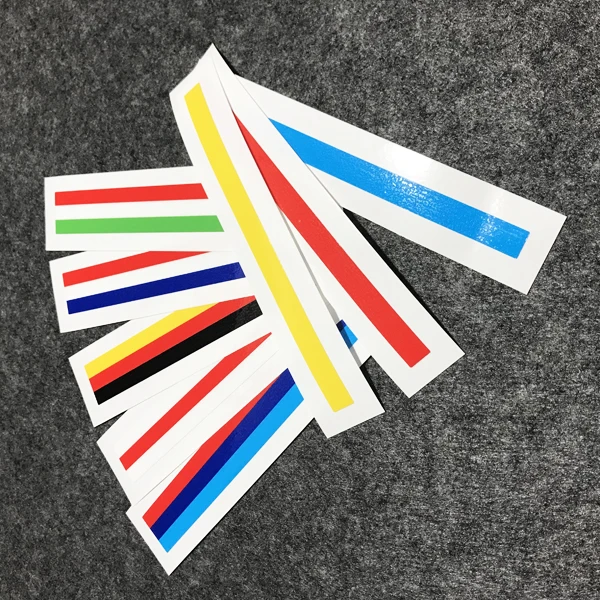 Автомобильный Стайлинг виниловый руль Deocrate стикер Национальный флаг Itlay Франция