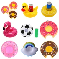 1pcs 3pcslot mini inflatable water swimming pool drink cup stand holder float party toy for beverage bar coasters