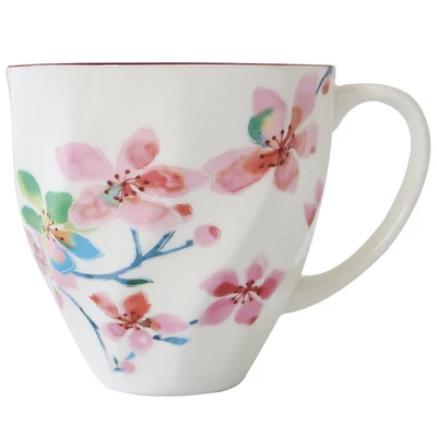 Костяной фарфор креативная офисная керамическая чашка кофе фрукты черный чай