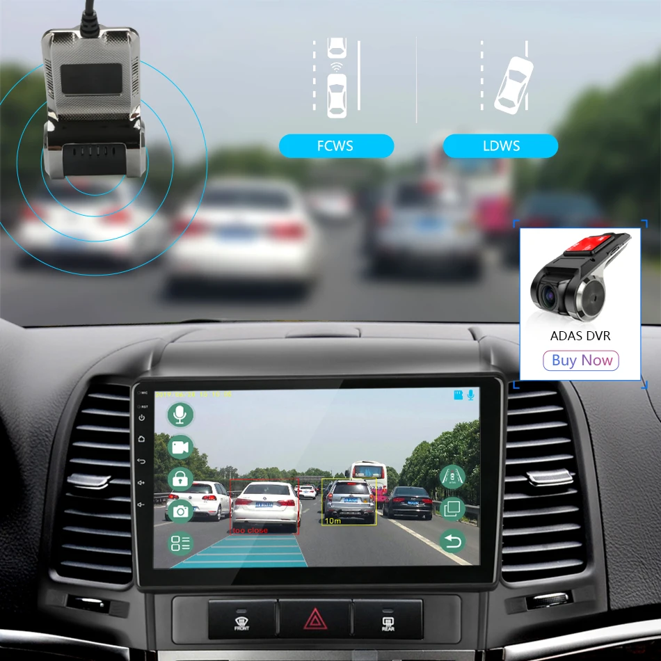 Android 8,1 " 2din Автомагнитола для hyundai Santa Fe 2 2006-2012 2+ 32G RDS DSP Мультимедиа Стерео Аудио плеер gps головное устройство 2 DIN