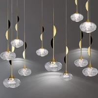 modern crystal pendant lighting for dining room indoor home kitchen suspension light bar decor kitchen pendant lights