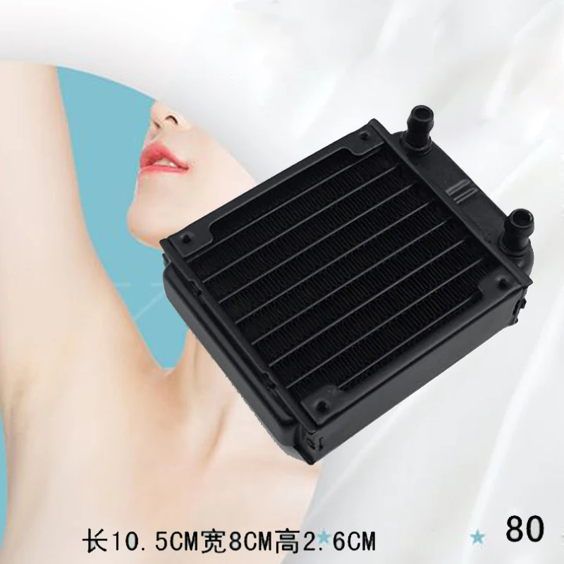 Water Cooling Radiator Cooled Cooler For Computer CPU Industrial Laser Heat Exchanger Heatsink |
