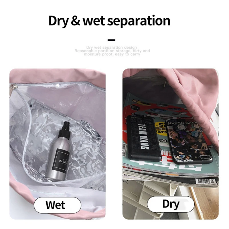 Waterproof Swimming Backpack Dry Wet Bag Camping Rucksack Sports Bags Travel Pool Beach Swimsuit Storage For Shoes Pouch  X274A