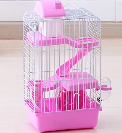 Клетка для хомяков супервилла трехэтажный роскошный замок посылка анти