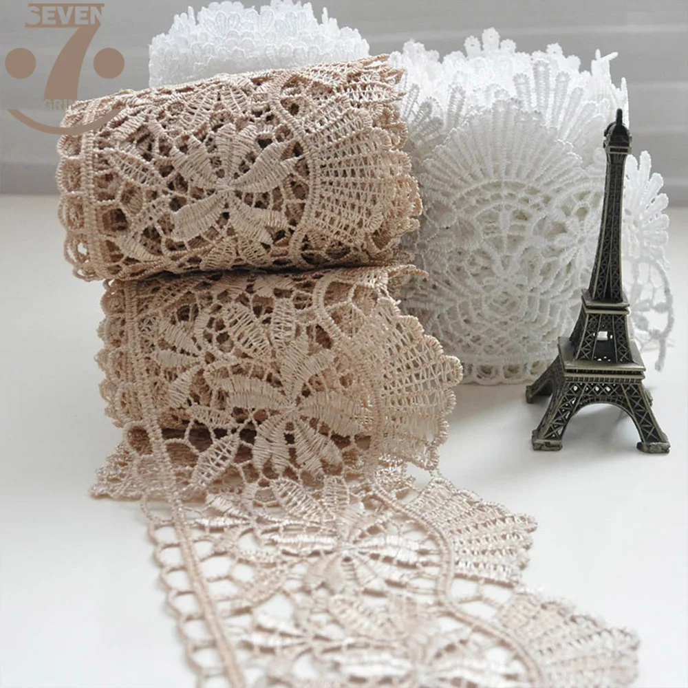 3 ярда 9 см кружевная рамка с вышивкой для рукоделия материал Швейные