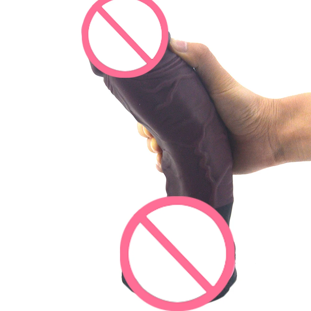 New adult toy huge realistic dildos silicone penis sex toys for women lesbian masturbate couple flirting Vaginal friction dildo | Красота и