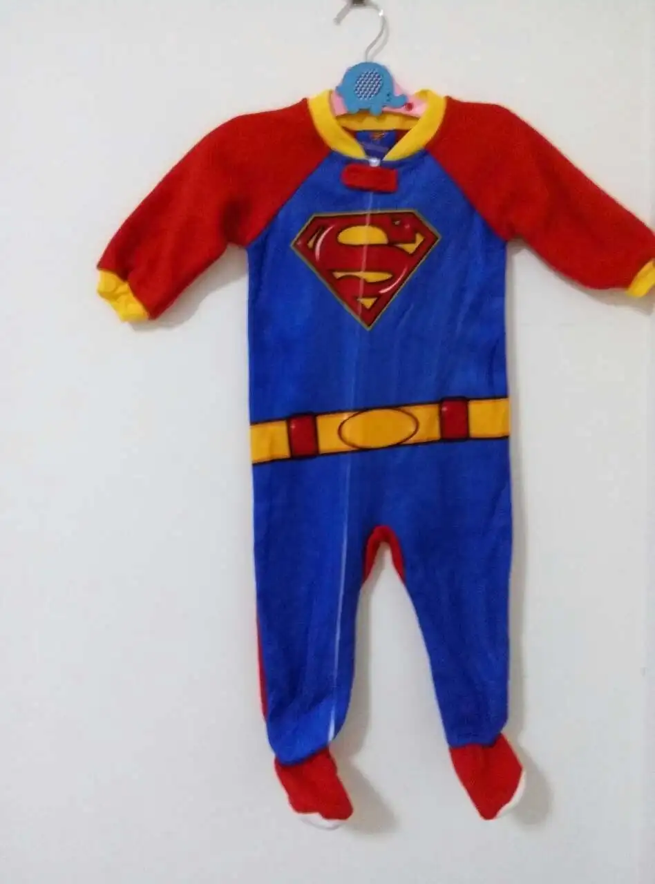 Детская одежда с принтом в виде персонажей из мультфильма теплые флис Детские