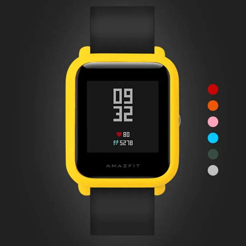 Тонкий ремешок браслет защитный чехол для Xiaomi Huami Amazfit Bip BIT PACE Lite Youth Watch корпус из