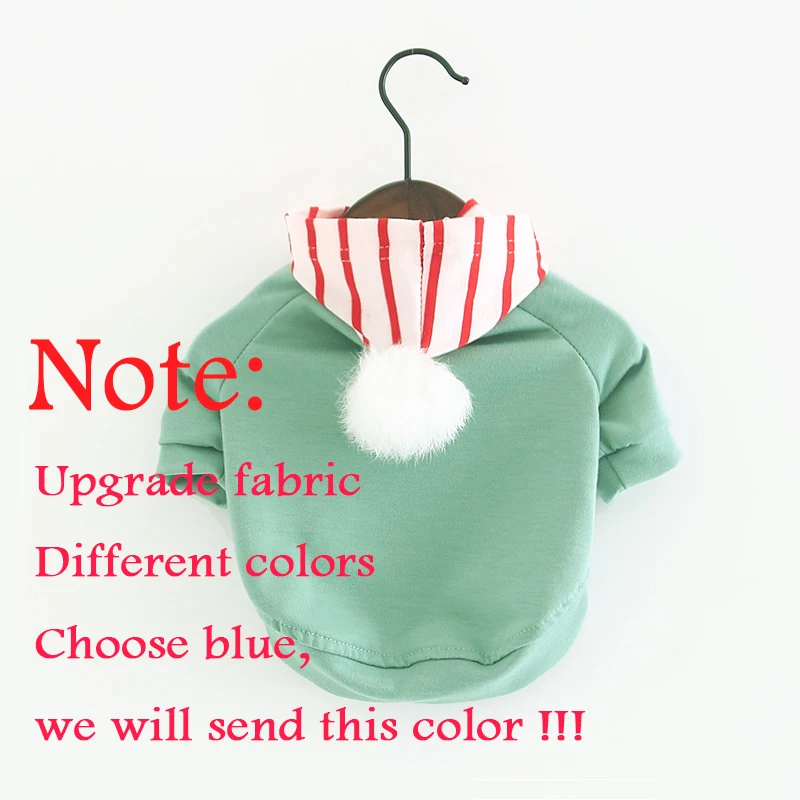 Dog Hoodie Jacket Clothes Classic Pet Hair Ball Hooded Cute T-shirt Casual for Small Autumn Coat Puppy | Дом и сад