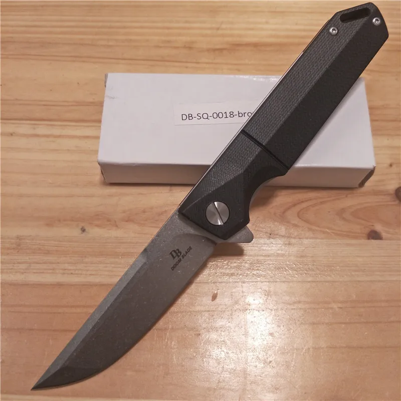 Тактический 60 61HRC твердость D2 лезвие G10 ручка складной нож охота кемпинг