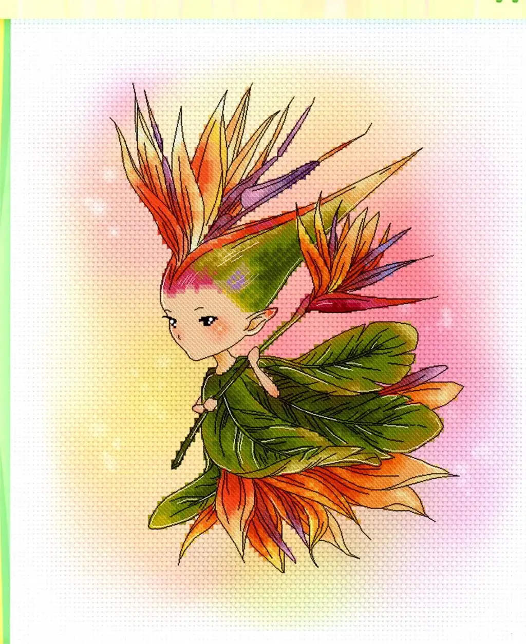 Набор для вышивки крестиком 14 шт.|Упаковка| |