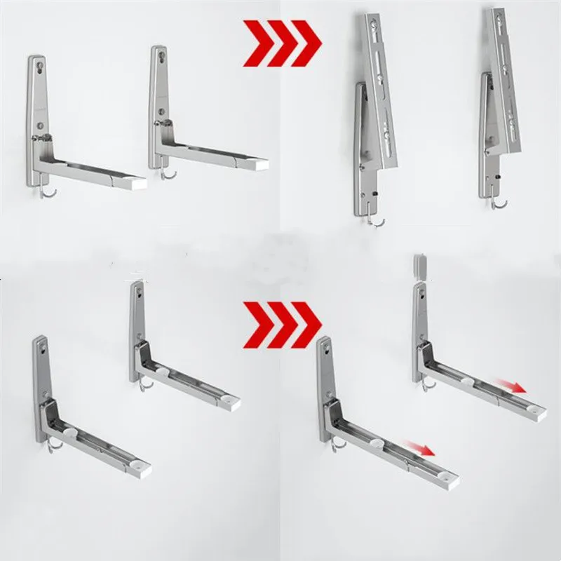 Стеллаж для хранения микроволновой печи из нержавеющей стали 304 настенный