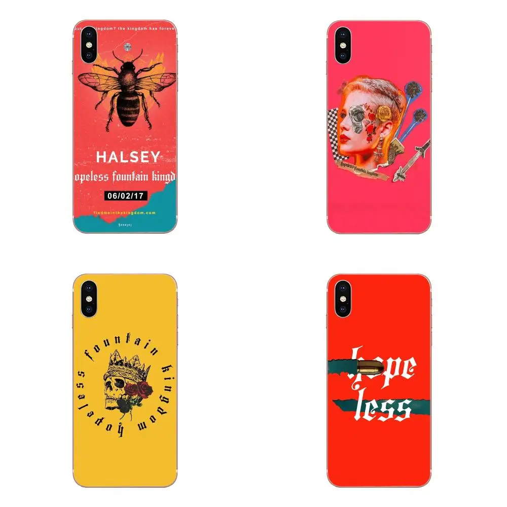 Halsey безнадежный фонтан Королевство для Xiaomi Redmi Note 2 3 3S 4 4A 4X5 5A 6 6A Pro Plus TPU чехол Coque