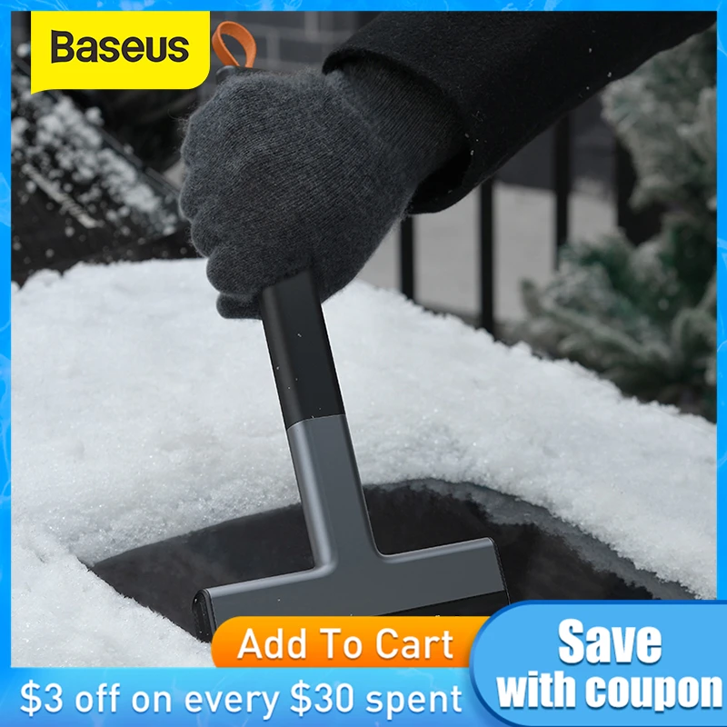 Скребок для снега и льда Baseus инструмент очистки автомобильного стекла ветрового