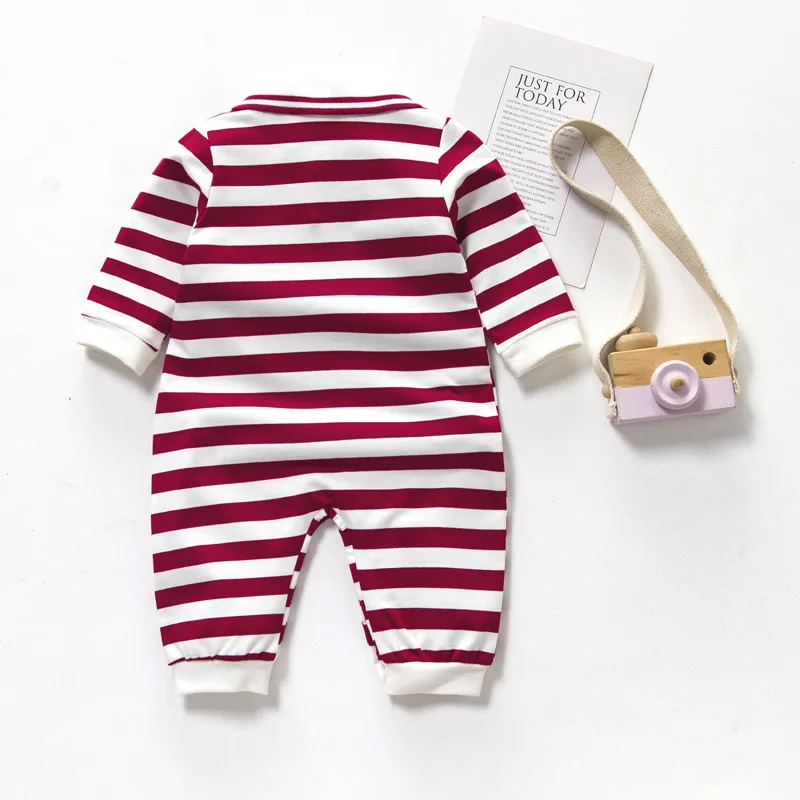 Одежда для новорожденных малышей Футболка с длинными рукавами на весну и осень