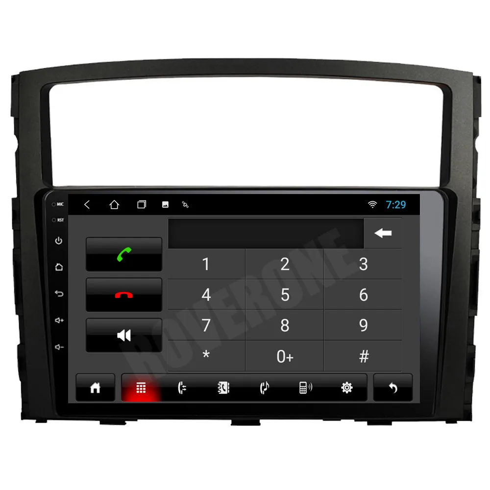 Автомагнитола RoverOne для Mitsubishi Pajero V97 V93 2006 2011 Android 10 автомобильный мультимедийный