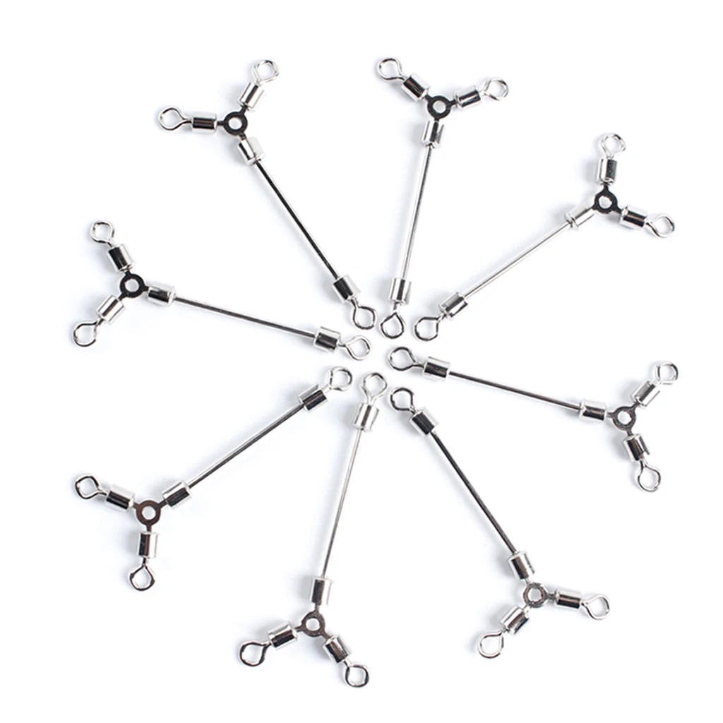 

70 шт 3 способа рыболовные Вертлюги длинные ноги o-образные поворотные рыболовные снасти