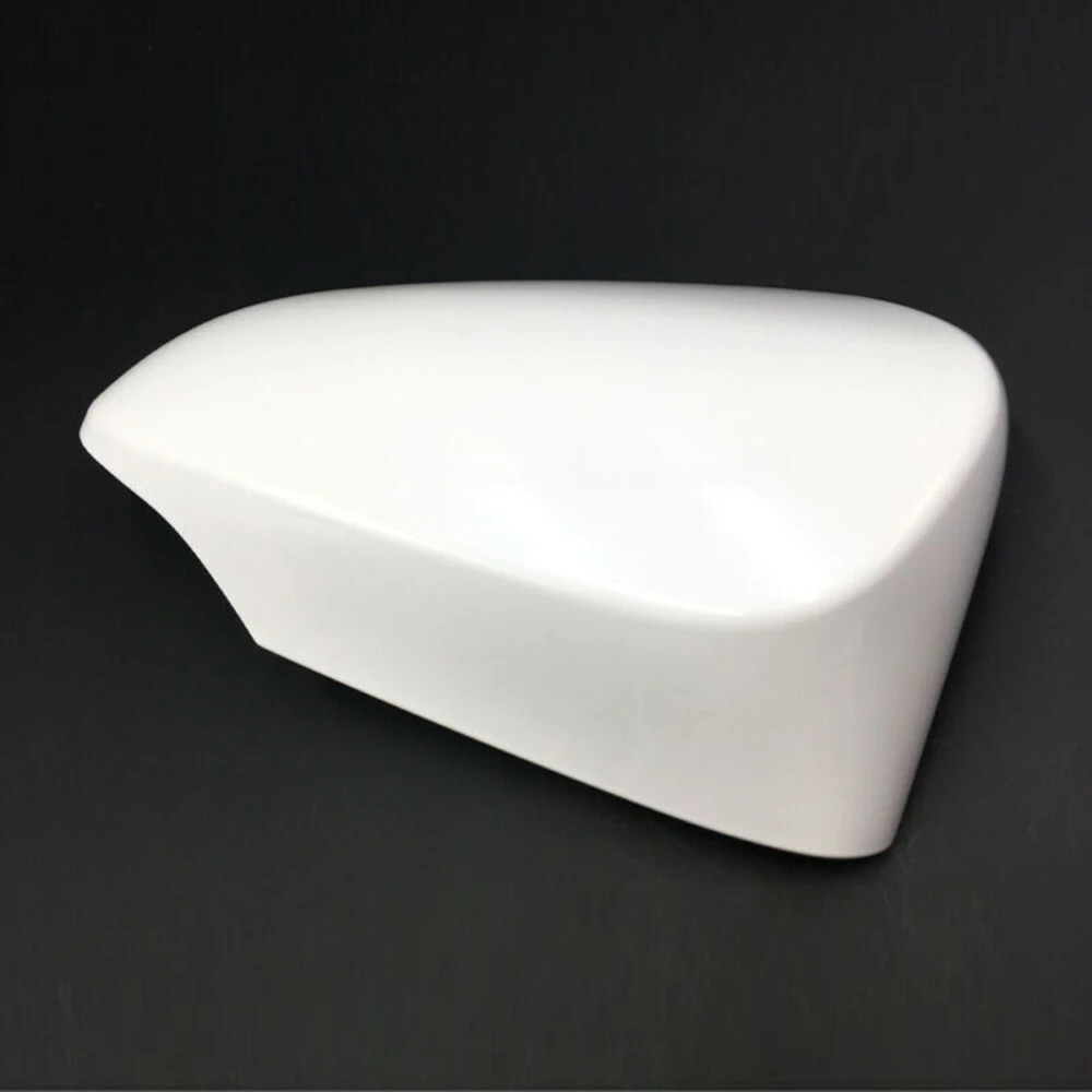 

Right Side Mirror Cover White ABS Auto Car For Toyota Corolla 2014-2018 Passenger Plastic Durable Practical 1pc