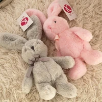 cute doll high quality couple bow tie rabbit baby child doll plush rabbit doll baby soothing sleeping partner holiday gift