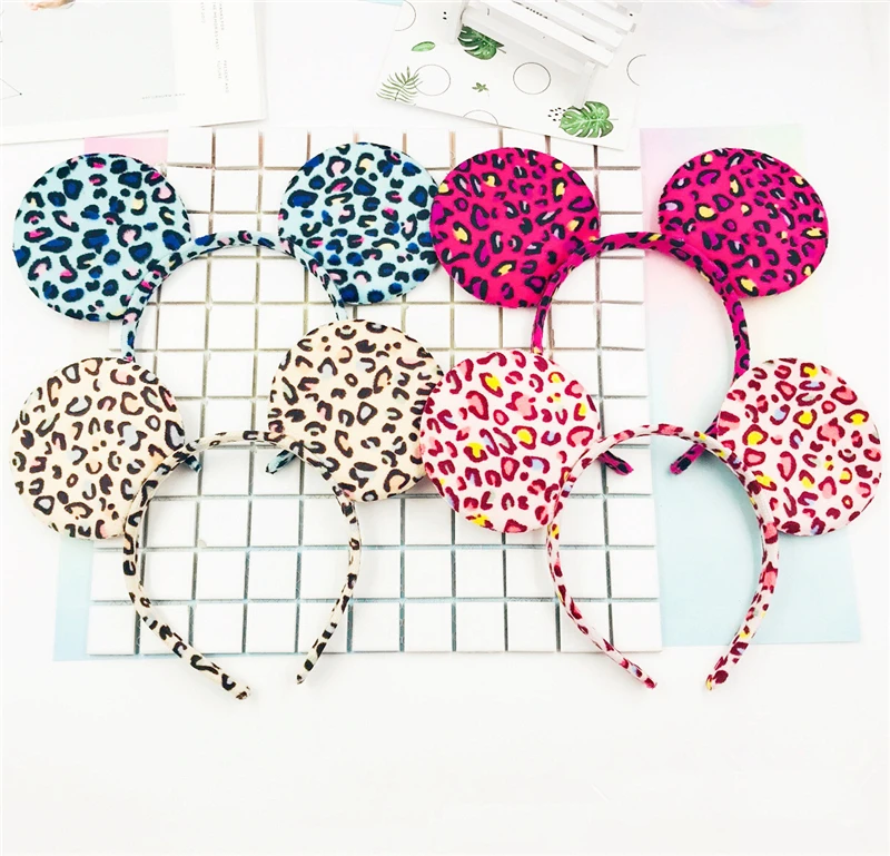 Navidad/повязка на голову с бантиком Минни Микки уши аксессуары для