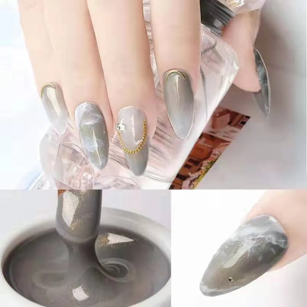 

Kodi 8ml Polish UV Semi Permanent Varnish Profeesional Thick Base Top Coat Kodi Gel Nail Art Desgin Glitter Lacquer