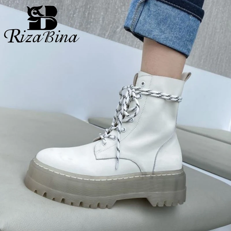 Ботильоны женские из натуральной кожи на плоской подошве размеры 34 39|Женские