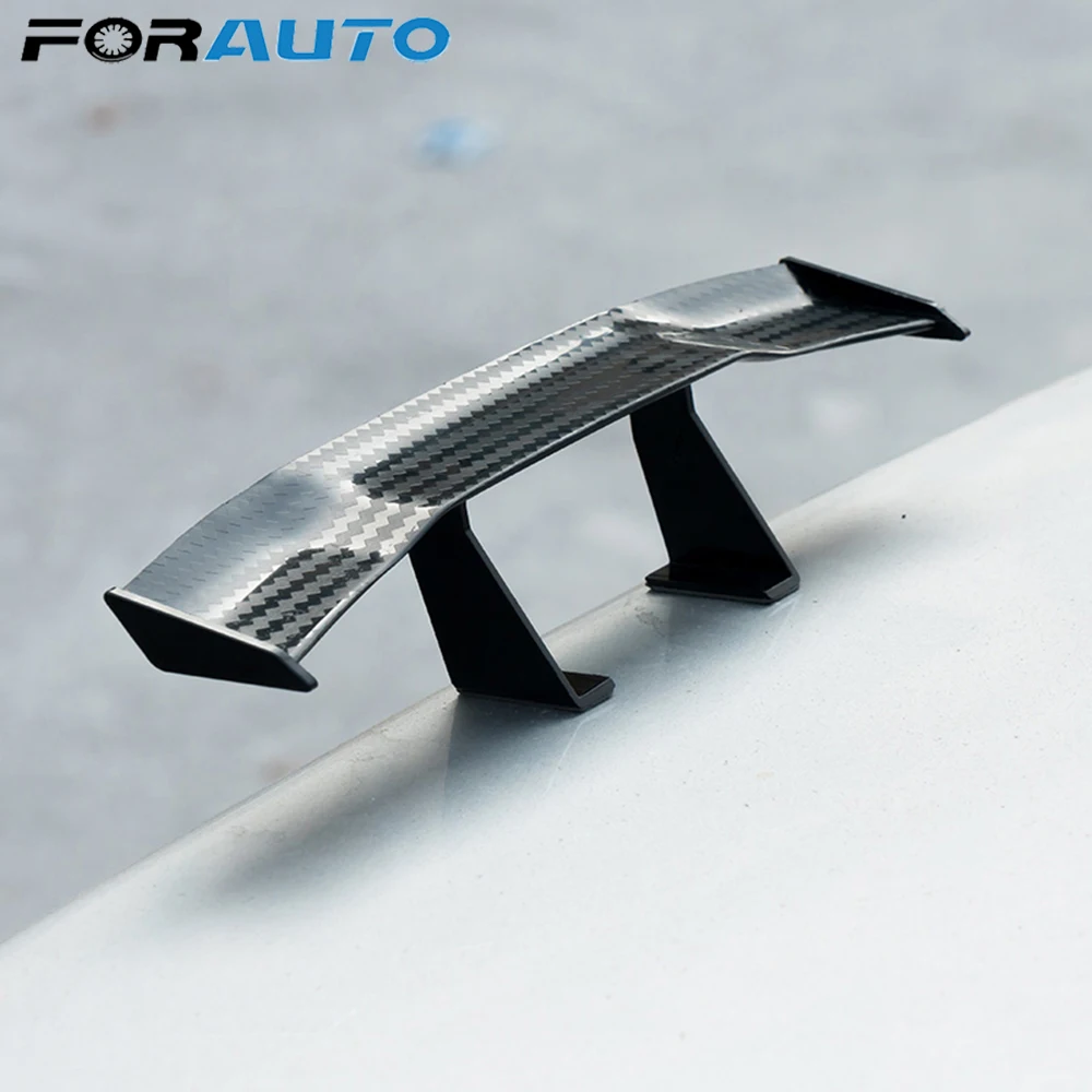 Украшение для хвоста автомобиля FORAUTO из углеродного волокна миниатюрный задний